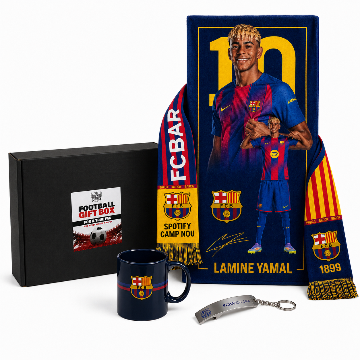 Football Gift Box - For FC Barcelona Fans