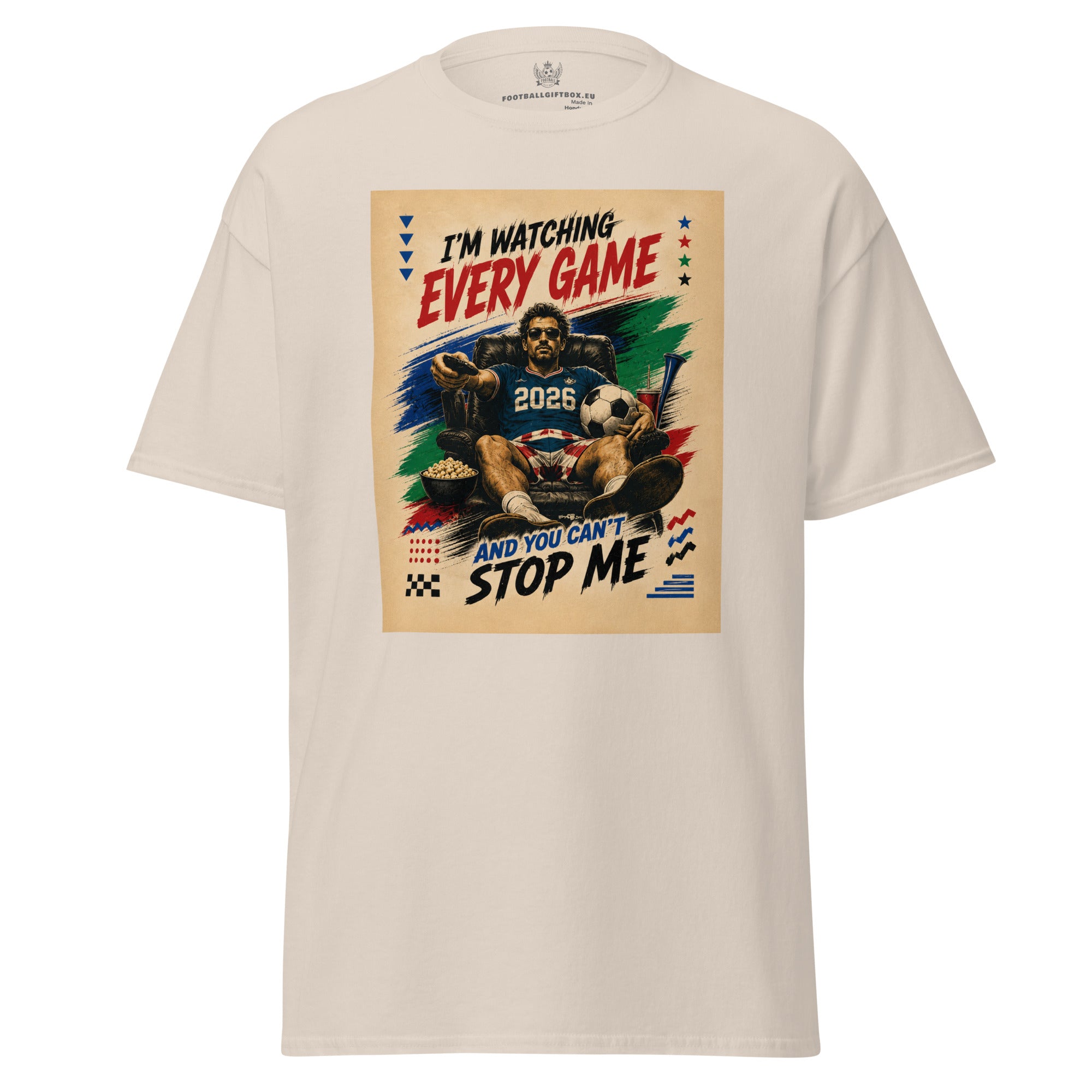 2026 World Cup Fan Tee – “I’m Watching Every Game”